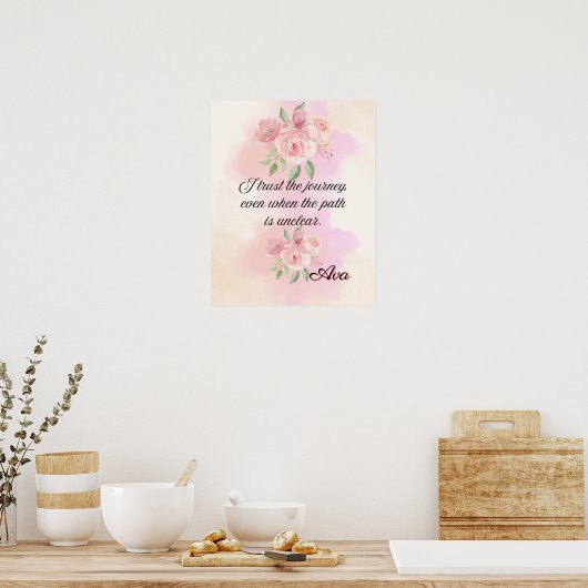 Affirmation Faith: Poster (Küche)