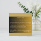 Affirmation for Children-Single Note Card Dankeskarte (Stehend Vorderseite)