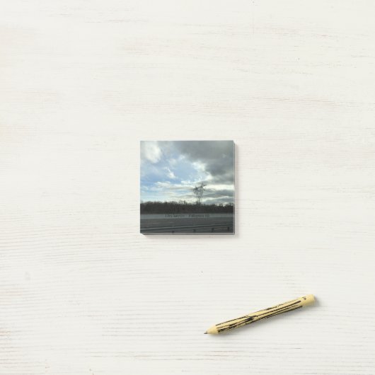 Affirmation  post-it klebezettel (Auf Schreibtisch)