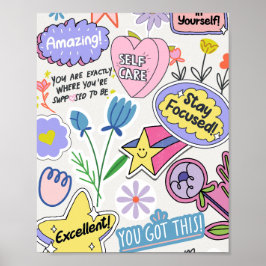 affirmation poster for classroom or home