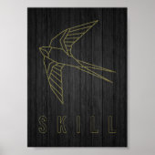 Affirmation poster motivieren, Ihre Fähigkeiten zu (Vorne)