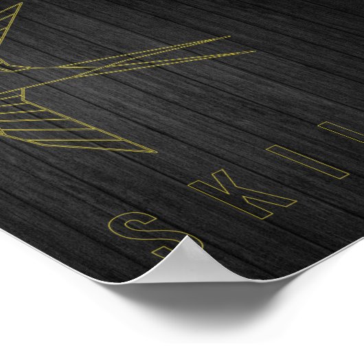 Affirmation poster motivieren, Ihre Fähigkeiten zu (Ecke)