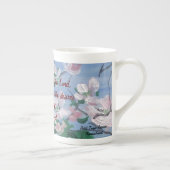 Affirmation/Scripture Psalm 37:4 Porzellantasse (Rechts)