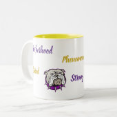 Affirmation Two-Tone Bull Dog Tasse (Vorderseite Links)