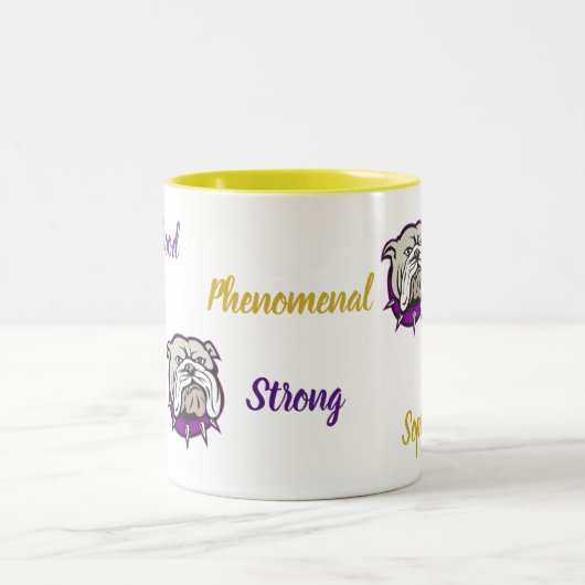 Affirmation Two-Tone Bull Dog Tasse (Mittel)