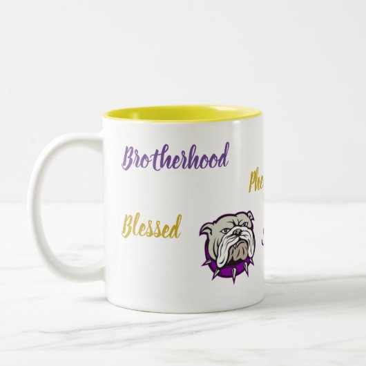 Affirmation Two-Tone Bull Dog Tasse (Links)