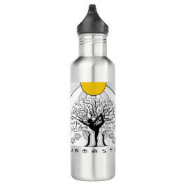 Affirmation Yoga Tree Wasser Flasche Edelstahlflasche