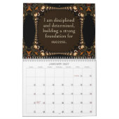 Affirmations Artistry 12-monatiger Kalender (Jan 2027)