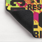 Affirmations black - pink green Spritzer Mousepad (Ecke)