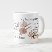 Affirmations coffee Tasse Spanisch (Vorderseite Rechts)