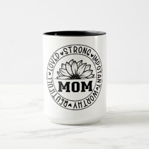 Affirmations-Kreis MUTTER-Tasse Tasse