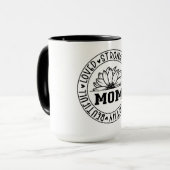 Affirmations-Kreis MUTTER-Tasse Tasse (Vorderseite Links)