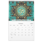 Affirmations OM Artistry Calendar Kalender (Feb 2027)