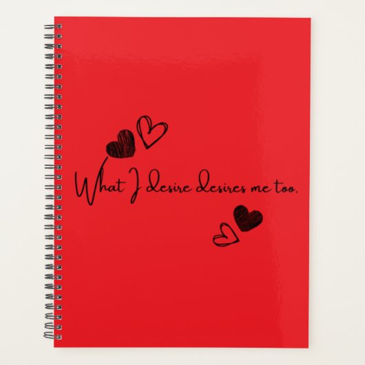 Affirmations Planner Planer (Vorderseite)