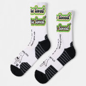 Affirmationssocken Socken (Links)