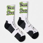 Affirmationssocken Socken (Rechts)