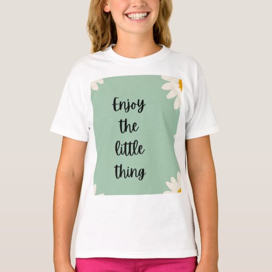 Affirmative Shirt für Mädchen (Vorderseite)