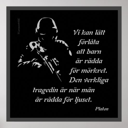 Affisch — Ljusskygg Poster (Vorne)