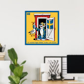 Affisch — Svensk tiger Poster (Heimbüro)