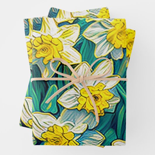 Affodien 2 geschenkpapier set (Beispiel)