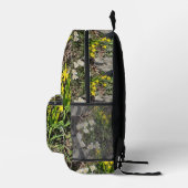 Affodien und Crocus Bedruckter Rucksack (Rechts)