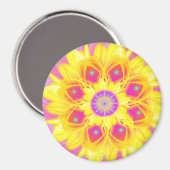 Affodil nach Power Blume Magnet (Vorderseite/Rückseite)