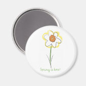 affodil - Single Magnet (Vorderseite/Rückseite)