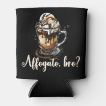 Affogato, bro?, Funny Italian Coffee Ice Creme