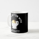 Affogato-Kaffee Kaffeetasse (Vorderseite Links)