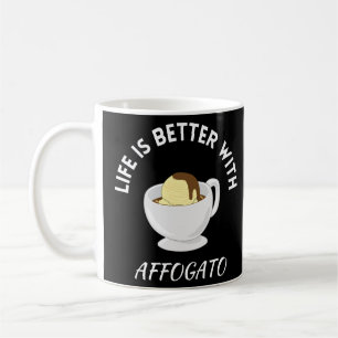 Affogato-Kaffee Kaffeetasse