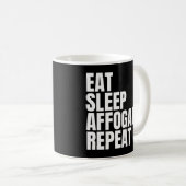 Affogato-Kaffee Kaffeetasse (VorderseiteRechts)