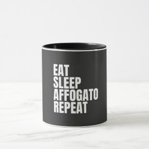 Affogato-Kaffee Tasse