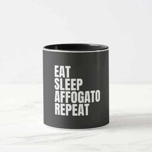 Affogato-Kaffee Tasse (Zentrum)