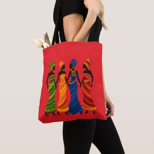 Affrische Frauen Tasche (Von Nahem)