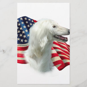 Afgan Flag Briefpapier