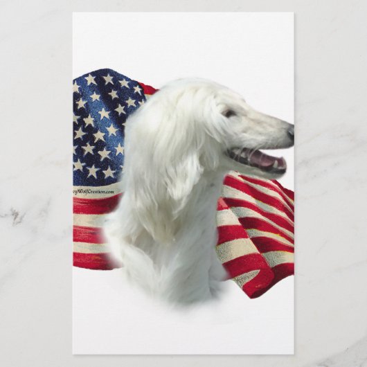 Afgan Flag Briefpapier (Vorderseite)