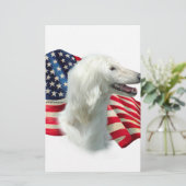 Afgan Flag Briefpapier (Stehend Vorderseite)