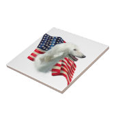 Afgan Flag Fliese (Seite)