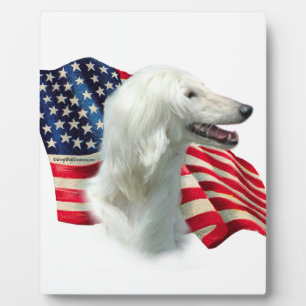 Afgan Flag Fotoplatte