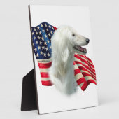 Afgan Flag Fotoplatte (Seite)