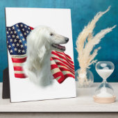 Afgan Flag Fotoplatte (Seite)