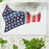 Afgan Flag Geschirrtuch (Gefaltet)