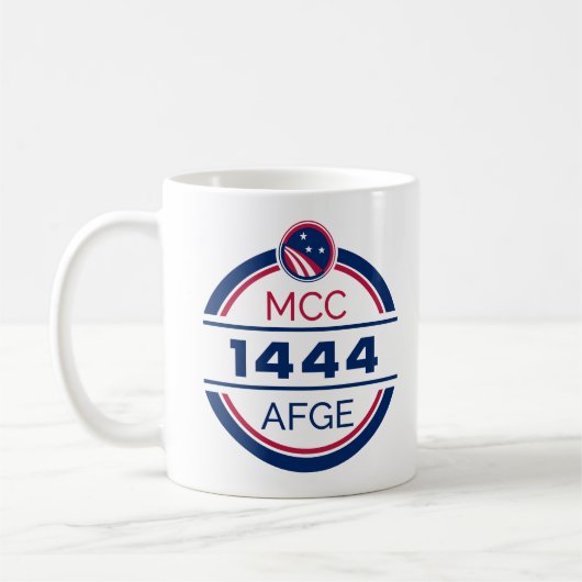 AFGE Local 1444 Kaffee Tasse (Links)