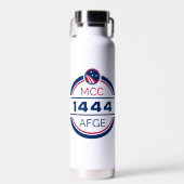 AFGE Local 1444 Wasser Flasche (Vorne)