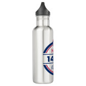 AFGE Local 1444 Wasser Flasche Stahl Edelstahlflasche (Links)
