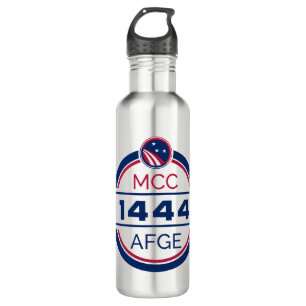 AFGE Local 1444 Wasser Flasche Stahl Edelstahlflasche