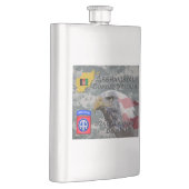 "Afghan Combat Veteran" - 82. Im Flugzeug Abteilun Flachmann (Rechts)