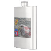 "Afghan Combat Veteran" - 82. Im Flugzeug Abteilun Flachmann (Links)