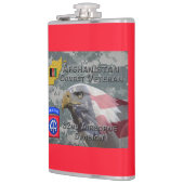 "Afghan Combat Veteran" - 82. Im Flugzeug Abteilun Flachmann (Links)