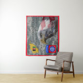 "Afghan Combat Veteran" - 82. Im Flugzeug Abteilun Wandteppich (Beispiel)